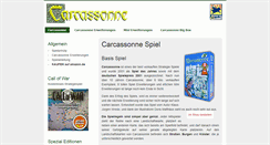 Desktop Screenshot of carcassonne-spiel.com
