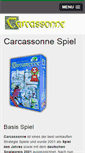 Mobile Screenshot of carcassonne-spiel.com