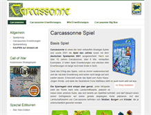 Tablet Screenshot of carcassonne-spiel.com